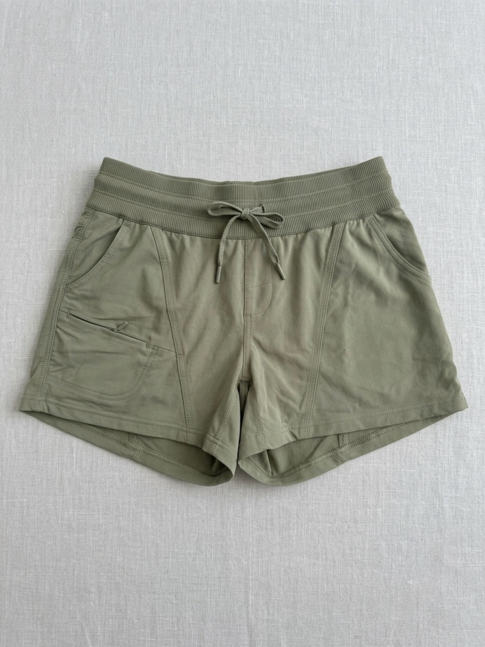 The North Face Women’s Olive Drawstring Athletic Shorts